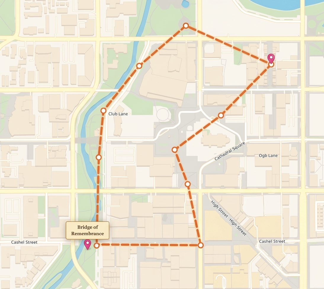 Christchurch route overview